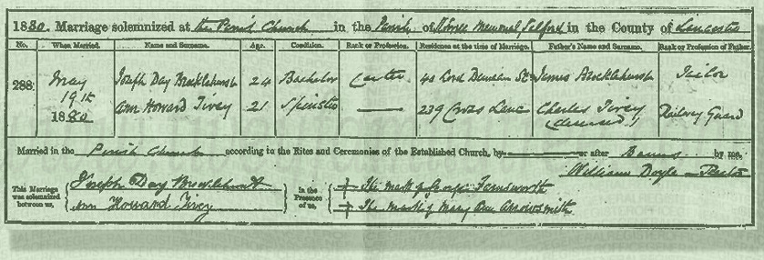 Ann-Tivey-and-Joseph-Brocklehurst-Marriage-Certificate