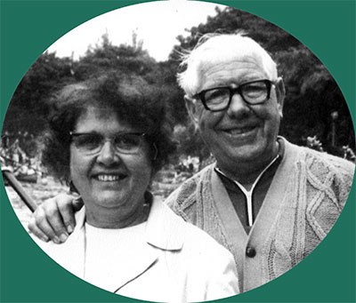 Alf Tivey and his Wife Joan