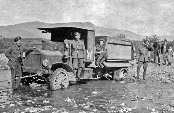 Typical Army Service Corps Vehicle