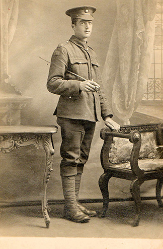 Arthur Marson Tivey in Uniform