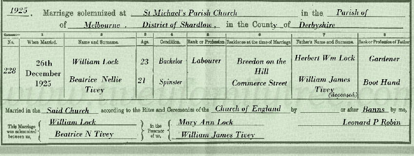 Beatrice-Nellie-Tivey-And-William-Lock-Marriage-Certificate