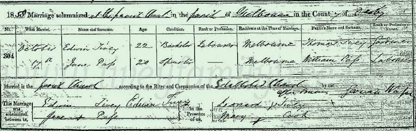 Edwin-Tivey-and-Jane-Pass-Marriage-Certificate