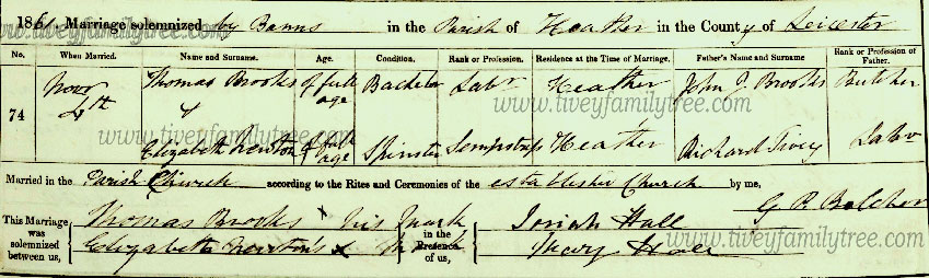 Elizabeth-Tivey-Newton-and-Thomas-Brooks-Marriage-Certificate
