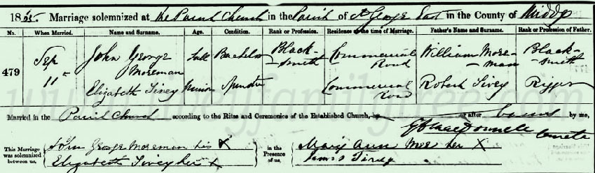 Elizabeth-Tivey-and-John-George-Moreman-Marriage-Certificate