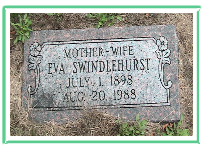 Eva Marshall Swindlehurst Grave Michingan