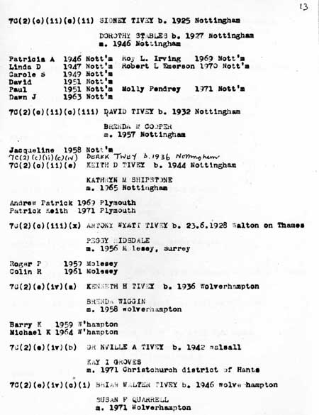 TIVEY-Family-Tree-Research-by-L-F-Tivey-1973