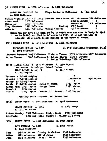 TIVEY-Family-Tree-Research-by-L-F-Tivey-1973