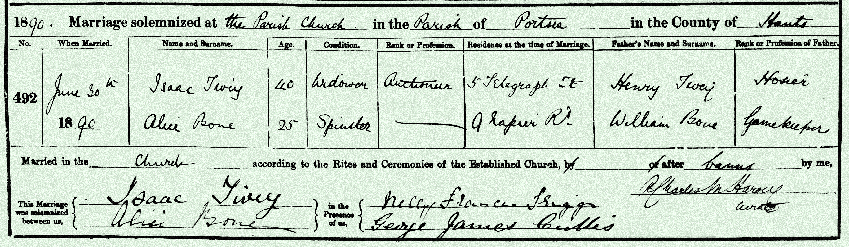Isaac-Tivey-and-Alice-Bone-Marriage-Certificate