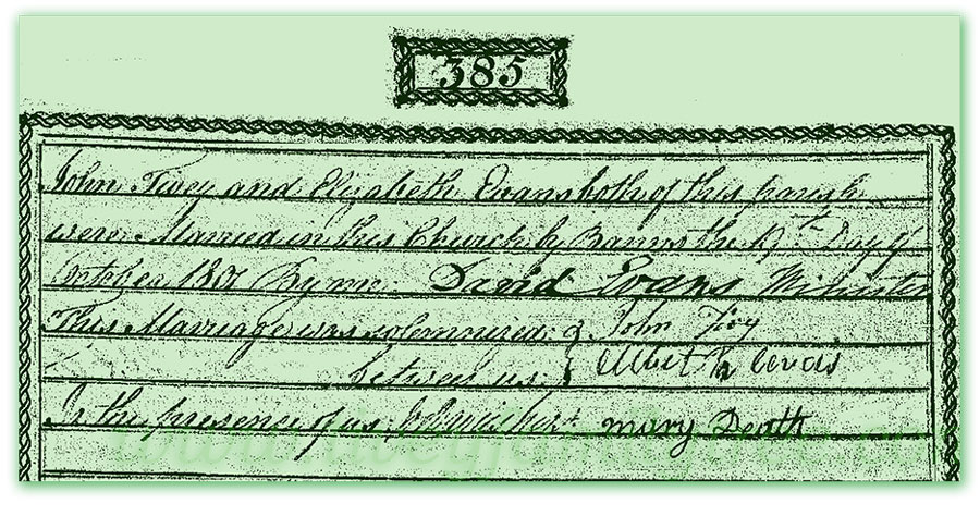 John-Tivey-and-Elizabeth-Evans-Marriage-Register-1801