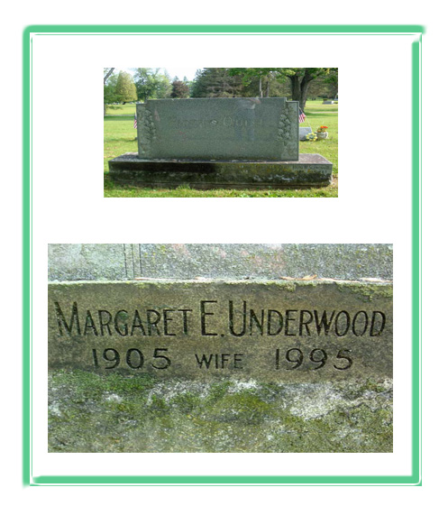 Margaret Firth Nee Underwood Grave Photo
