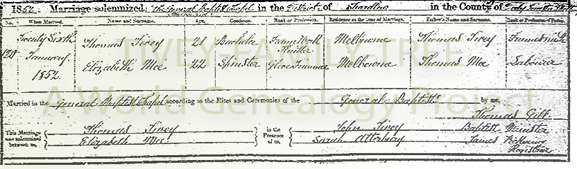 Thomas-Tivey-and-Elizabeth-Mee-Marriage-1852
