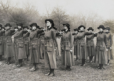 WAAC Ladies in Training WWI